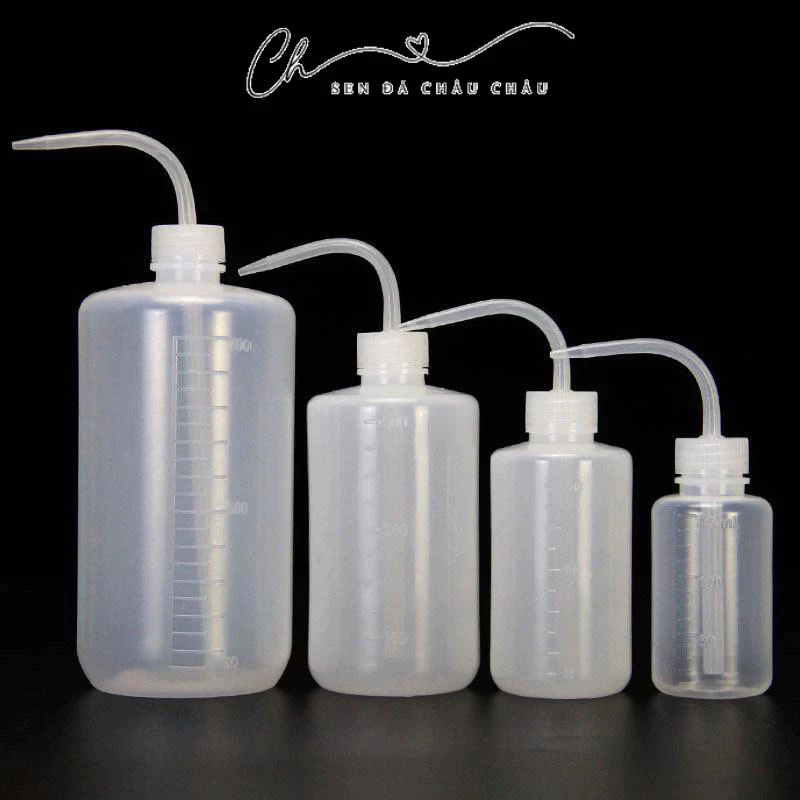🌵 Bình Tưới Vòi Cong 1000ml, Bình tưới Sen Đá - Xương Rồng - Terrarium - trồng cây văn phòng - Ảnh 2