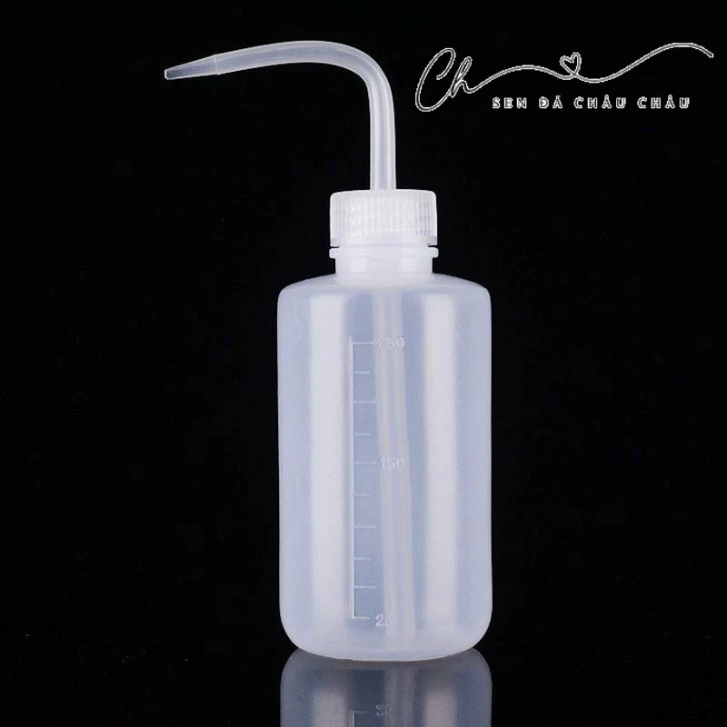 🌵 Bình Tưới Vòi Cong 1000ml, Bình tưới Sen Đá - Xương Rồng - Terrarium - trồng cây văn phòng - Ảnh 3
