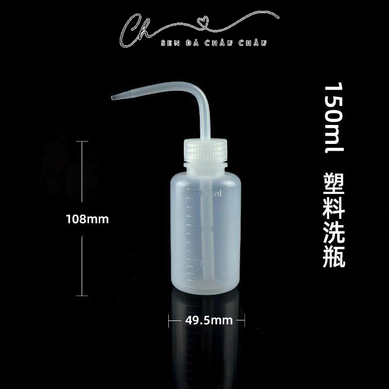 🌵 Bình Tưới Vòi Cong 1000ml, Bình tưới Sen Đá - Xương Rồng - Terrarium - trồng cây văn phòng - Ảnh 4
